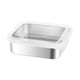 thumbnail image 2 of Recipiente De Acero Inoxidable Para Alimentos Con Colador Para Lechuga Y Fruta (1500 Ml), 2 of 5