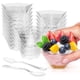 thumbnail image 1 of Vasitos mini de postre con cucharitas Exquisite 200 piezas 118 ml, 1 of 6