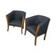 thumbnail image 2 of Sitiales Esmeralda Lino Gris Oscuro, 2 of 3