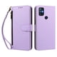 thumbnail image 1 of Funda Tipo Billetera para OnePlus Nord N10 5G con Soporte y Bolsillo con Cierre Morado, 1 of 1