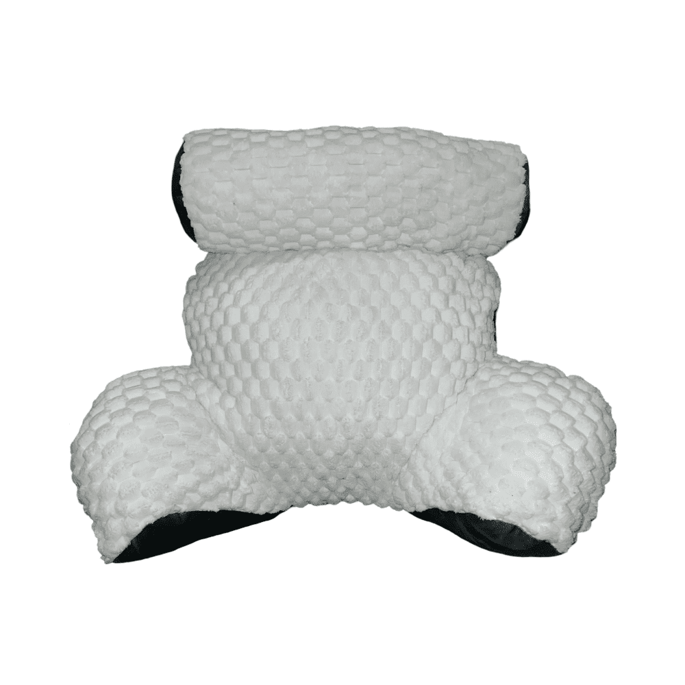 Muebles New - Cojin De Descanso Gris Felpa