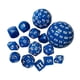 thumbnail image 2 of 15 Uds Juguetes De Entretenimiento Juego De Dados Para Juegos De Mesa De Rol Favores De Fiesta Azul, 2 of 5
