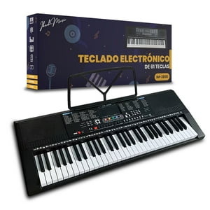 Ibrah Music - Piano Eléctrico Yongmei 61 Teclas Teclado Musical Usb