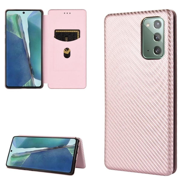 Funda Flip para FOXDOCK Samsung Galaxy note20 - Funda magnética de negocios, funda protectora delgada
