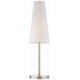 thumbnail image 5 of Lámpara de mesa 360 Lighting 66 cm níquel blanco con pantalla, 5 of 6