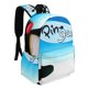 thumbnail image 2 of Pingu-theme Backpack, Campus style schoolbag Bookbag with Adjustable Shoulder Straps And Large Zip Compartment, Unisex Travel Bags.42x30x15cm, 2 of 6