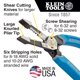 thumbnail image 2 of Cortadores de alambre Klein Tools K12035 Klein-Kurve Heavy Duty EE. UU., 2 of 9