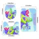 thumbnail image 3 of PJ Masks Juego de 3 alfombras de baño de coral fleece: tapete de baño + alfombra de inodoro en forma de U + funda de tapa de inodoro en forma de O, 3 of 6