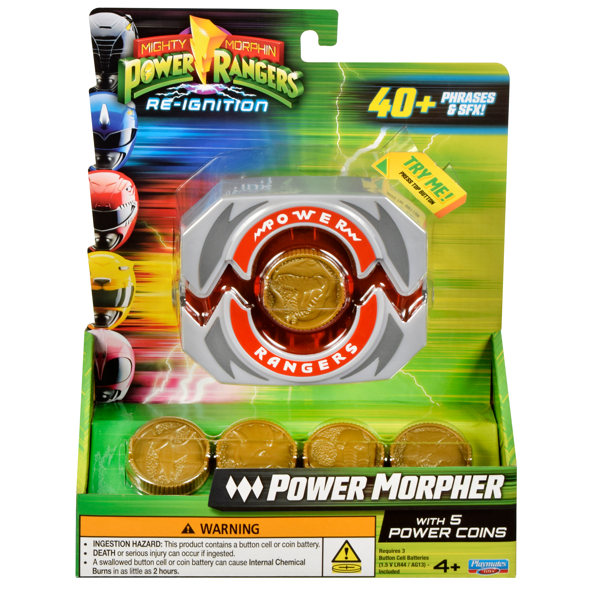 Power Rangers - Morpher Blanco Con Sonido Power Ranger