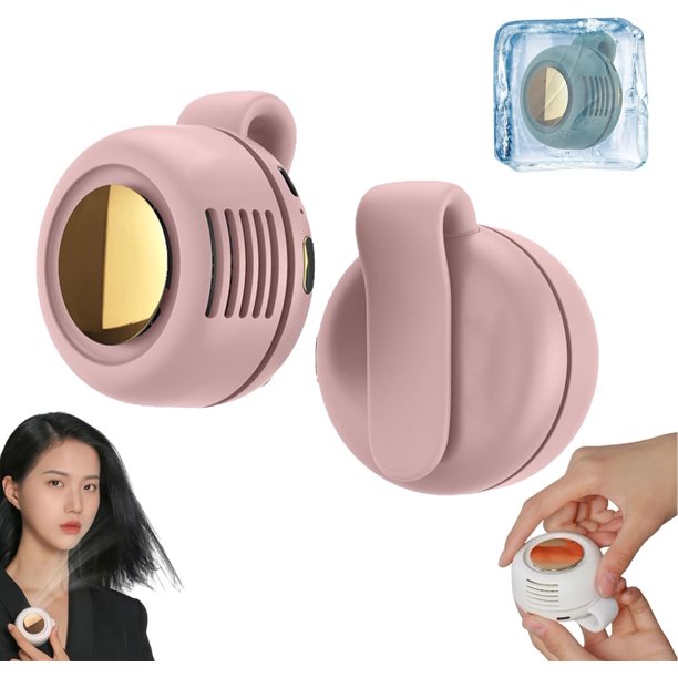Ventilador pequeño torbellino clip cintura cuello portátil aire acondicionado bolsillo