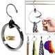 thumbnail image 1 of Colgador Rolly Hanger multiusos para corbatas y cinturones de armario, paquete de 1 unidad, 1 of 9