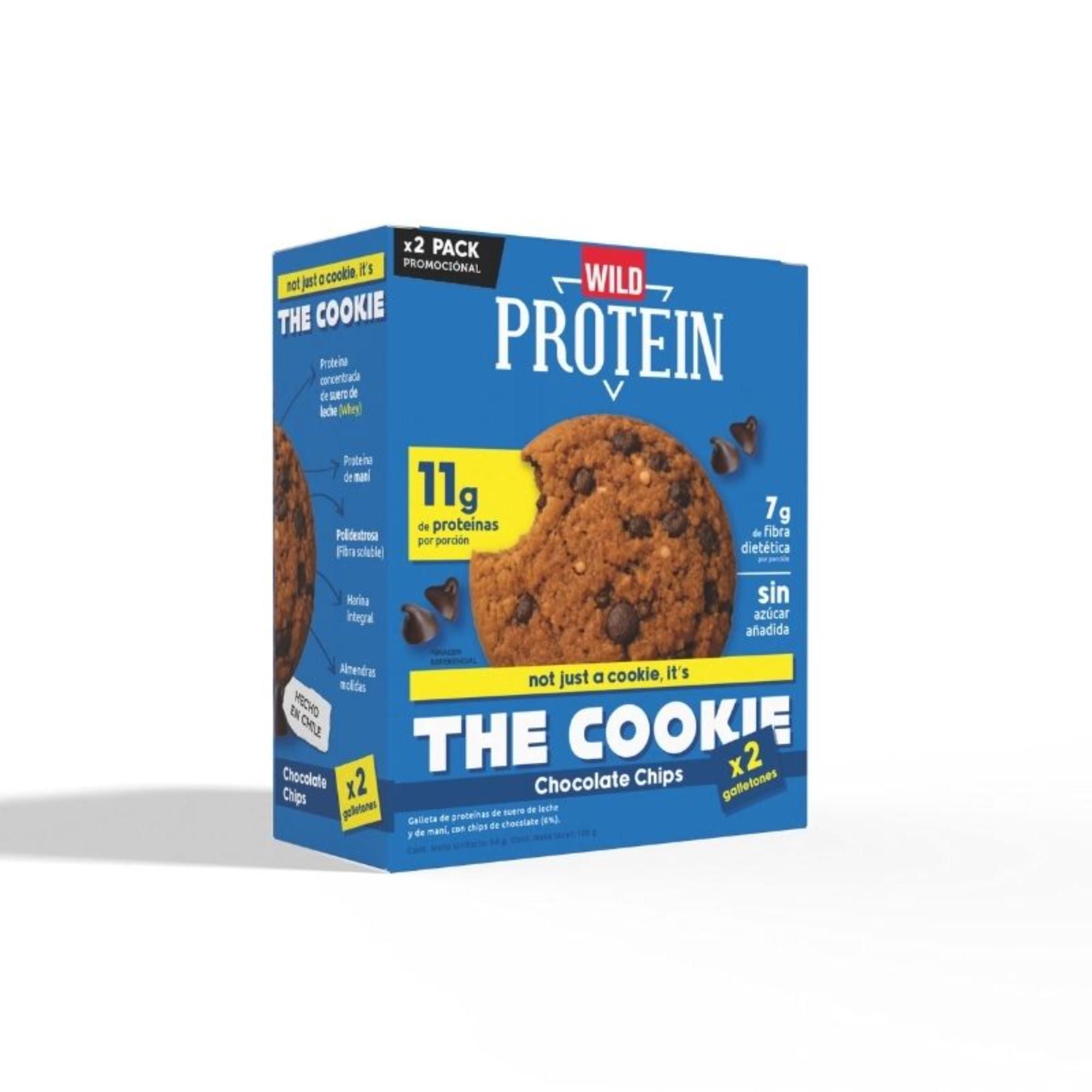 Galletón Chocolate Chips 108 g Wild Protein