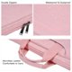 thumbnail image 4 of Funda para portátil ImComor de 15.6 pulgadas para Macbook Pro 16, rosa, 4 of 7
