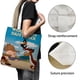 thumbnail image 3 of Daffy Duck Bolso de tela con estampado de lienzo para mujer, bolsa de compras reutilizable y estética, con cremallera interior, regalo para mujer,40*40cm., 3 of 6