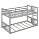 thumbnail image 3 of Twin Over Twin Bunk Bed with Ladder, Gray (Old SKU LT000107AAE), 3 of 3