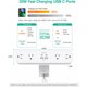 thumbnail image 2 of Alargador Mifaso con prensa, USB-C y 4 tomas, 2 of 3