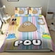 thumbnail image 1 of Conjunto de Funda de Edredón Desmarcar Pou 3 Piezas 140cm x 210cm, 1 of 6