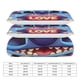 thumbnail image 5 of 3 Pieces Stitch Bedding Comforter Set Full with 2 Pillowcases for Kids Teens Girls Women Microfiber Easy Wash Light Breathable Cozy White Base Bed Sheets, 5 of 5