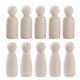 thumbnail image 4 of 10 Piezas De Mu?ecas De Madera Con Clavija, Cuerpos De Personas De Madera, Juguetes De Cumplea?os Para Ni?os DIY Mezclados, 4 of 5