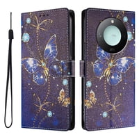 Foxdock Funda Tipo Cartera Para Honor X9C Smart Con Soporte Y Correa – Diseño De Patrones Lindos