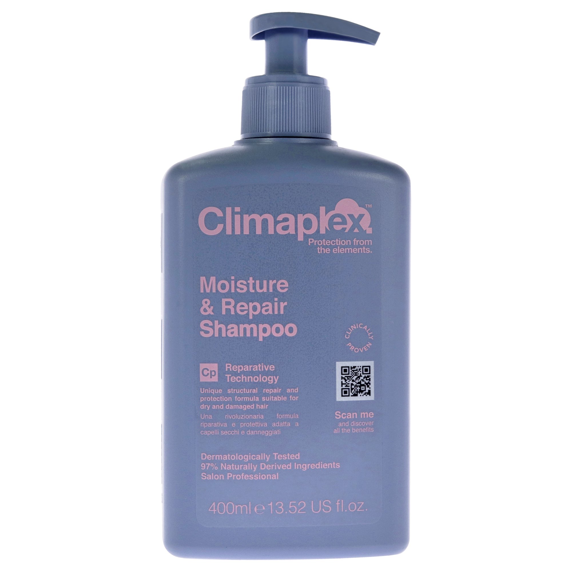 Shampoo Climaplex Hidratante Y Reparador 400ml Unisex