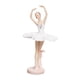 thumbnail image 4 of Ornamento De Escritorio De Moda De Estatua De Chicas De Ballet Para La Estantería De La Habitación Sala De Estar Blanca, 4 of 5