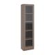 thumbnail image 3 of Mueble Vitrina 1 Puerta Vidrio Home 180,6x45x31,3 Cm Avellana Y Wengue, 3 of 13