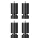 thumbnail image 4 of 4x M10 Rosca Patas Para Armazón De Cama Profesional Para Armarios Cocina Mesa De Comedor Negro 15cm, 4 of 4