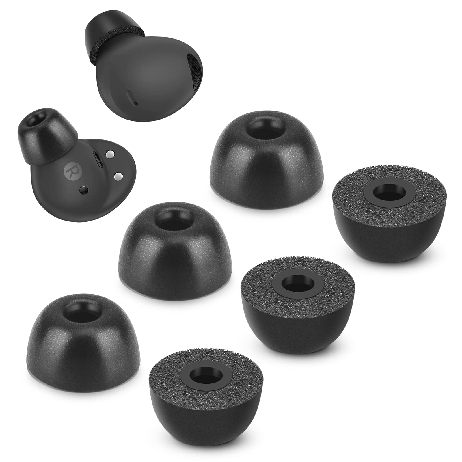 Puntas De Espuma De Memoria Tang Town Para Galaxy Buds 2 Pro, Tamaño Grande