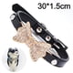 thumbnail image 2 of Collar de moda de cuero con baño de diamantes y anillas para paseos con cachorros, gatos, cachorros y gatitos., 2 of 5