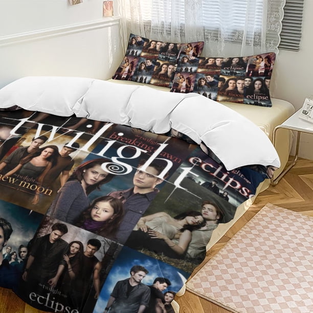 Twilight Twilight 3-Piece Bedding Set Soft Warm And Comfortable Soft Bed Set for Bedroom
