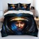 thumbnail image 2 of StarCraft Game Gamer PC Cartoon Comforter Bedding Set,Duvet Cover Bed Set Quilt Cover Pillowcase,King Queen Size Bedding Set Kid, 2 of 5