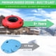 thumbnail image 4 of Tubo de nieve GoSports de 112 cm con cubierta de lona resistente, rojo, 4 of 7