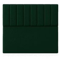 Ethan Desing - Respaldo De Cama 1 Plazas Verde Botella Turin