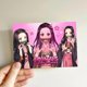 thumbnail image 5 of Tarjetas de Invitación SDONY 16 uds Tema Nezuko para Fiesta, 5 of 6