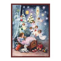 Alexander Taron - Tarjeta De Adviento Religiosa Sellmer Seasonal Decorative Angels