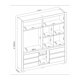 thumbnail image 5 of Clóset Arbo 2 Puertas 6 Cajones 1Z Amendoa Touch Off Café - Blanco, 5 of 5