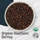 thumbnail image 2 of Té orgánico de bayas de espino blanco J Mac Botanicals de 113 g, 2 of 9