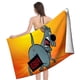 thumbnail image 4 of Fixed Toalla de playa de secado rápido con diseño temático, regalo para mujeres y niñas, ideal para cumpleaños, fans, amantes de la música, uso en la playa o al aire libre, 78 × 150 cm, 4 of 6