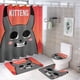 thumbnail image 1 of Juego de Cortina de Baño y Alfombras Desmarcar Gatitos Explosivos 4 Piezas, 1 of 6
