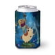 thumbnail image 1 of Piña y Pony Funda enfriadora de latas, aislante de bebidas para mantener frías o calientes, funda térmica plegable para latas, portabebidas reutilizable, 1 of 6
