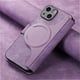 thumbnail image 4 of Funda Billetera Magnética para iPhone 15 Soporte Tarjetas Desmontable Morado, 4 of 6
