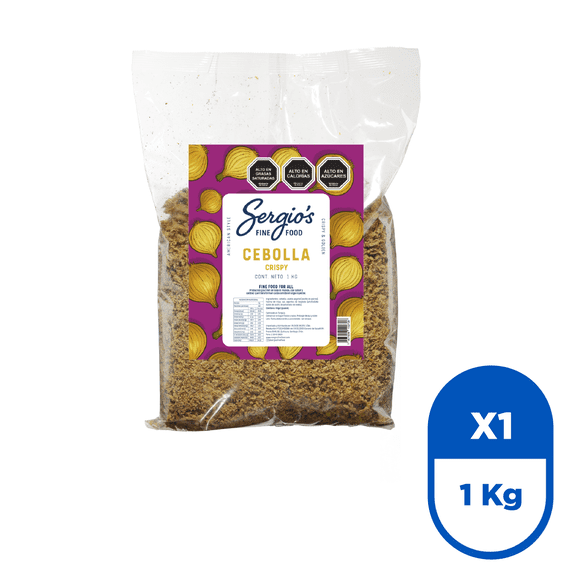 Cebolla Crispy 1 Kg Sergio's