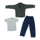 thumbnail image 1 of Figura Masculina 1/6, Traje Verde para Muñeca de 12", 1 of 5