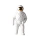 thumbnail image 4 of Estatuilla De Hombre Espacial De Cerámica Escultura Astronauta Cosmonauta Estatua Arte Blanco, 4 of 5