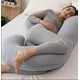 thumbnail image 1 of Cojín Almohada Maternal Gris Pre Y Post Natal Funda Muy Suav, 1 of 5