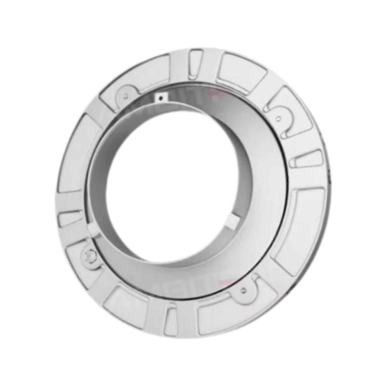 Magideal - Adaptador De Velocidad De Metal Accesorios Fotográficos Portátiles Diámetro De Rotación De 360 Degree 7,4 ""Para Linterna Instalación Fácil Compacta