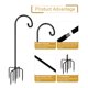 thumbnail image 4 of Gancho de Pastor Derkniel 274 cm Metal de Alta Resistencia Negro, 4 of 6
