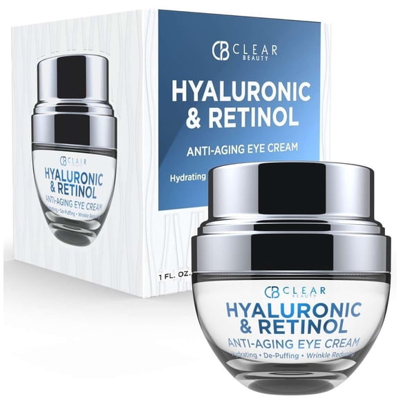 Crema Para Ojos Con Ácido Hialurónico Coreano Y Retinol 30 Ml