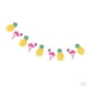 thumbnail image 1 of 2 Unids Hawaiian Field Flamingo Pi?a Bunting Garland Decoración De Fiesta De Verano, 1 of 6